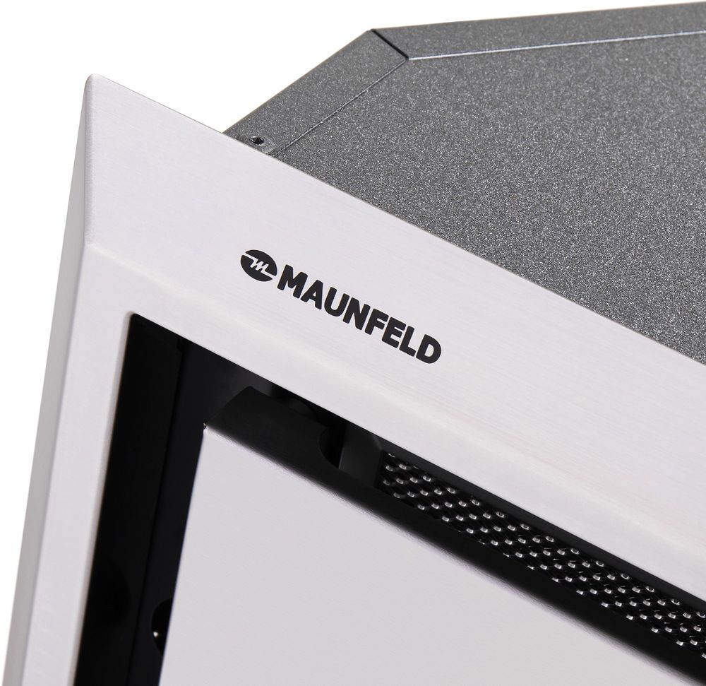 ВЫТЯЖКА MAUNFELD URANIA 74 INOX/ Тип: встраиваемая, 71.6см, электронное управление, 1250 м3, площадь кухни до 50м2, 4 скорости, в опции угольный фильтр CF 172C, цвет:нержавеющая сталь