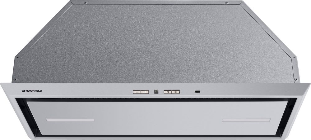 ВЫТЯЖКА MAUNFELD URANIA 74 INOX/ Тип: встраиваемая, 71.6см, электронное управление, 1250 м3, площадь кухни до 50м2, 4 скорости, в опции угольный фильтр CF 172C, цвет:нержавеющая сталь