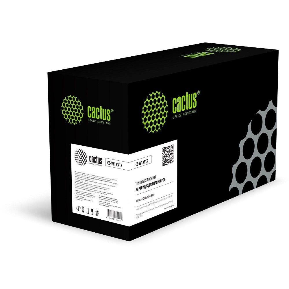Картридж лазерный Cactus CS-W1331X 331X черный (15000стр.) для HP Laser 408dn/MFP 432fdn