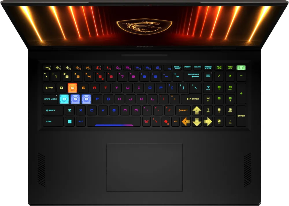 Ноутбук MSI Vector 18 HX AI A2XWHG-891XRU Core Ultra 9 275HX 32Gb SSD1Tb NVIDIA GeForce RTX5070Ti 12Gb 18" IPS QHD+ (2560x1600) FreeDOS grey space WiFi BT Cam (9S7-1824B4-891)