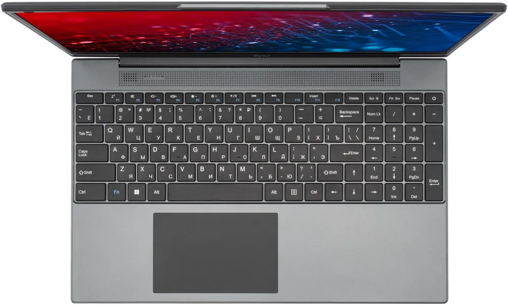 Ноутбук IRU Tactio 15PHC Ryzen 7 5825U 16Gb SSD512Gb AMD Radeon Graphics 15.6" IPS FHD (1920x1080) Windows 11 Pro Multi Language black WiFi BT Cam 4350mAh (2046017)