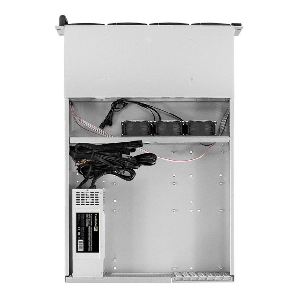 Exegate EX294275RUS Серверная платформа ExeGate Pro 2U660-HS12 <RM 19", высота 2U, глубина 660, Redundant БП 2x550W, 12xHotSwap>