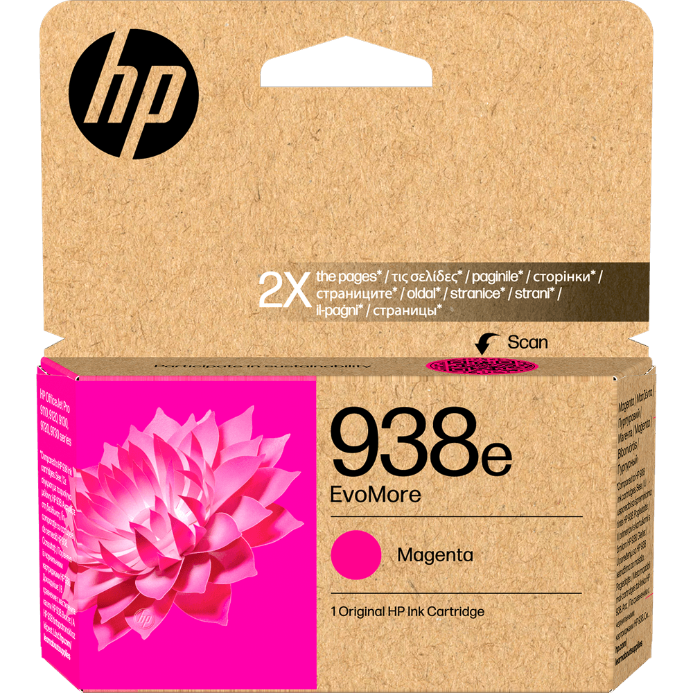 Картридж/ HP 938e Magenta Ink Cartridge 4S6Y0PE