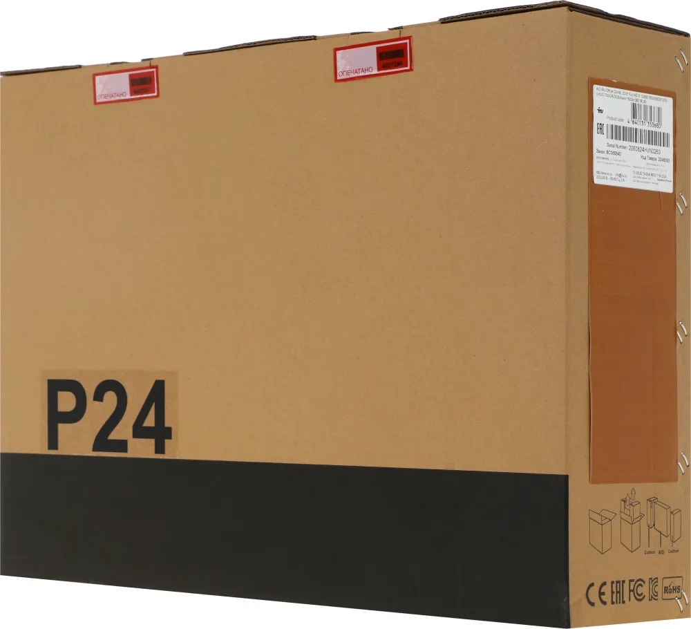 Моноблок IRU Office 23IH6L 23.8" Full HD i5 12400 (2.5) 16Gb SSD512Gb UHDG 730 CR FreeDOS GbitEth WiFi BT 120W Cam черный 1920x1080 (RUS)