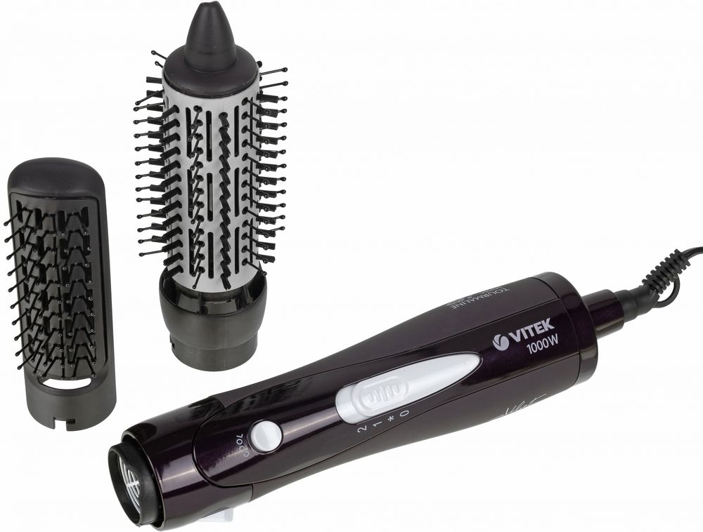 Фен-щетка Vitek VT-8235 VT 1000Вт фиолетовый (8235-VT-01)