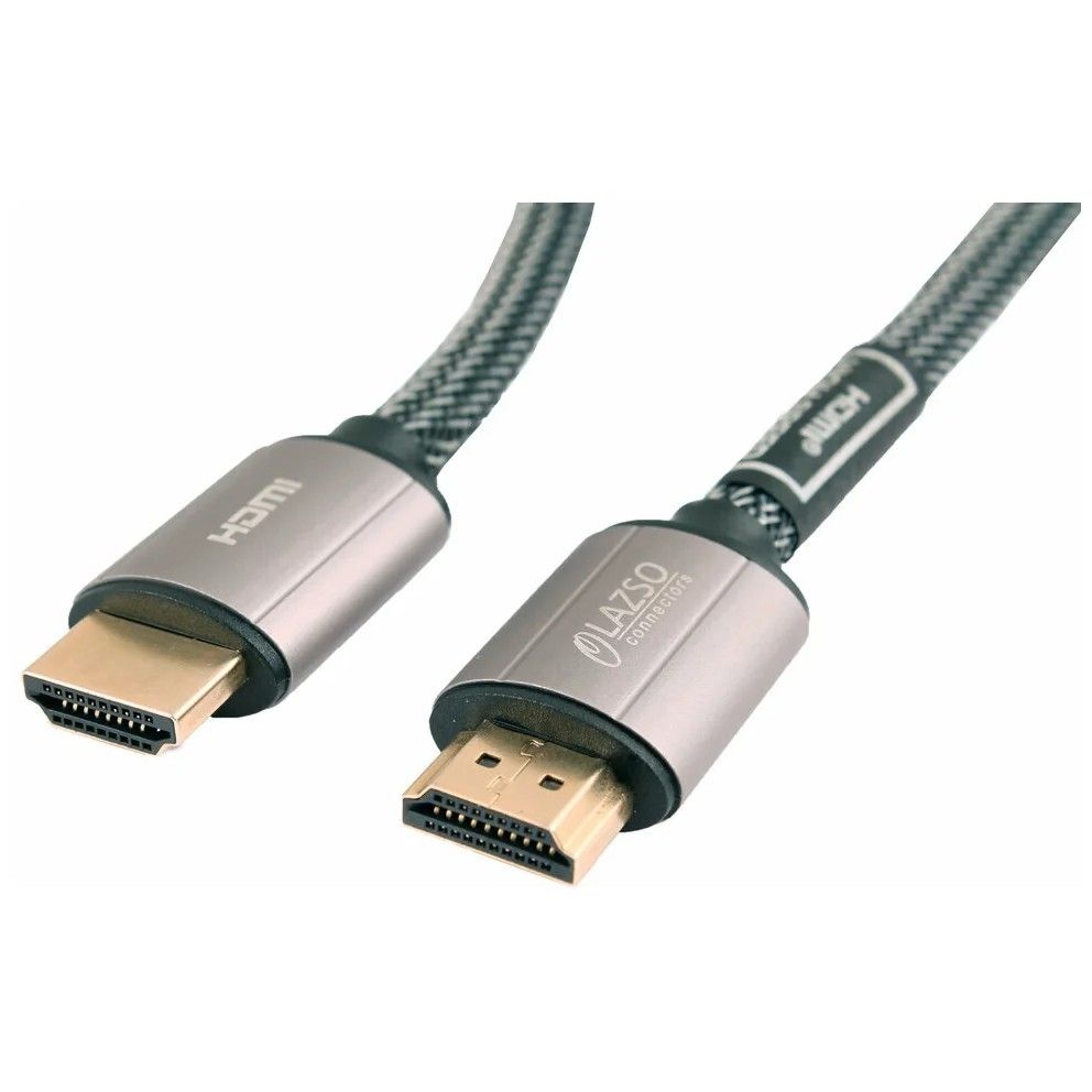 Кабель аудио-видео LAZSO WH-111-B HDMI (m)/HDMI (m) 3м. позолоч.конт. черный (WH-111(3M)-B)
