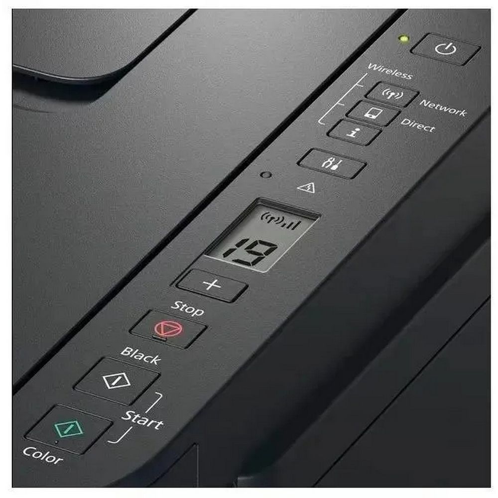 МФУ струйное Canon Pixma G3410, A4, цветная печать, 5 стр/мин, 4800x1200 dpi, USB/WiFi/СНПЧ, чёрный корпус (2315C009AB)