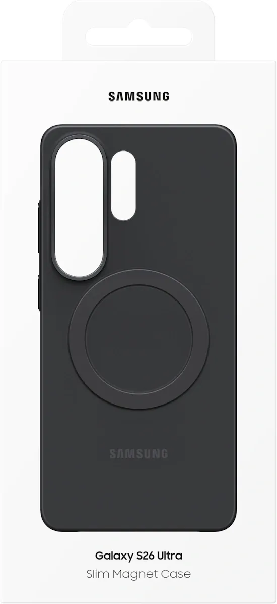 Чехол (клип-кейс) Samsung для Samsung Galaxy S26 Ultra Silicone Magnet Case with MagSafe черный (EF-SS948CBEGRU)