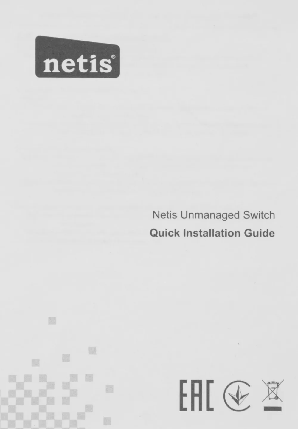 Коммутатор Netis ST105D (L2) 5x100Мбит/с неуправляемый