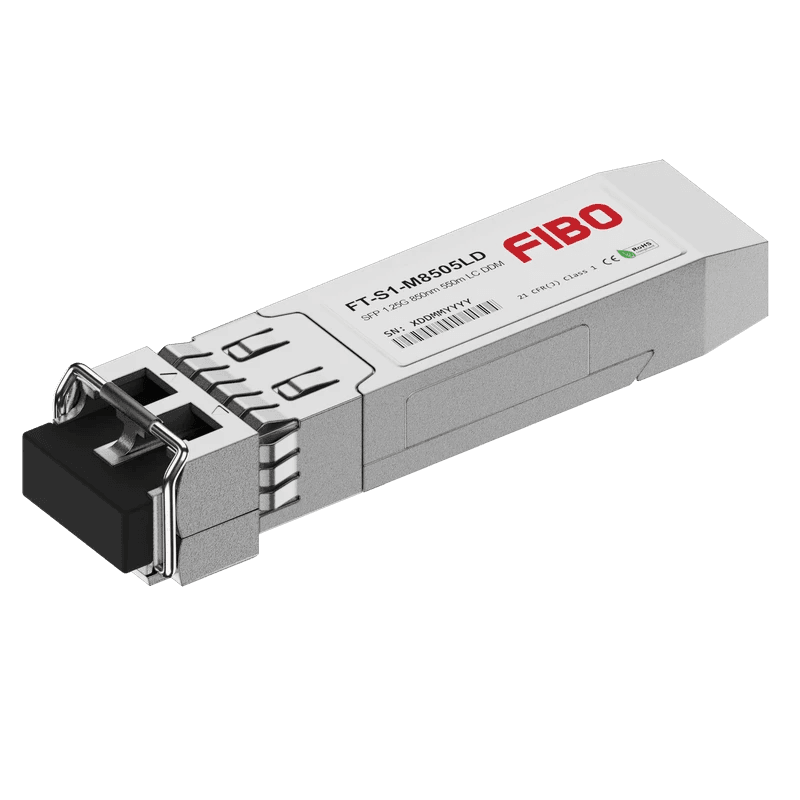 Трансивер FIBO FT-S1-M8505LD SFP модуль, 1.25G, 550 м, TX 850 нм, MM, LC