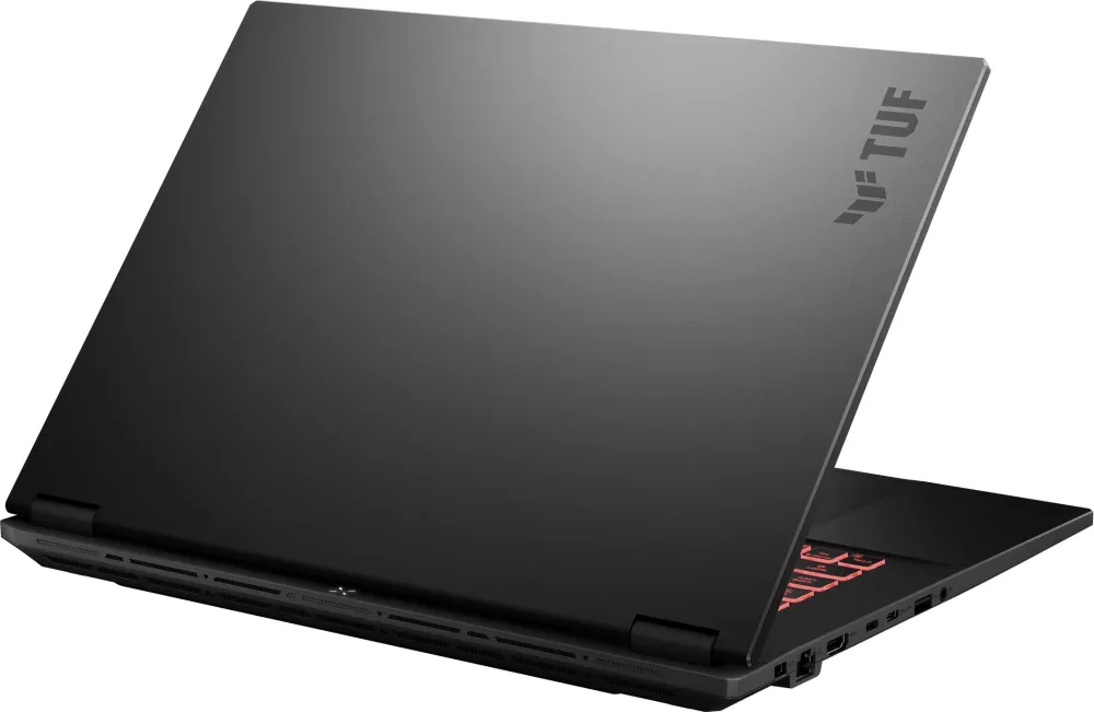 Ноутбук/ ASUS TUF A18 FA808PP-S8034 18"(1920x1200 (матовый, 144Hz) IPS)/AMD Ryzen 9 8940HX(2.4Ghz)/16384Mb/512PCISSDGb/noDVD/Ext:nVidia GeForce RTX 5070(8192Mb)/Cam/BT/WiFi/90WHr/war 1y/2.7kg/Jaeger Gray/DOS