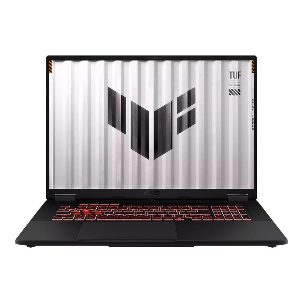 Ноутбук/ ASUS TUF A18 FA808PP-S8034 18"(1920x1200 (матовый, 144Hz) IPS)/AMD Ryzen 9 8940HX(2.4Ghz)/16384Mb/512PCISSDGb/noDVD/Ext:nVidia GeForce RTX 5070(8192Mb)/Cam/BT/WiFi/90WHr/war 1y/2.7kg/Jaeger Gray/DOS
