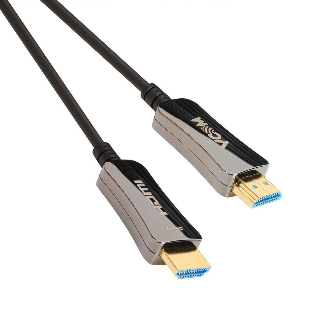 VCOM D3742A-30M Активный оптический кабель HDMI 19M/M,ver. 2.0, 4K@60 Hz 30m VCOM <D3742A-30M> [04895182204560]
