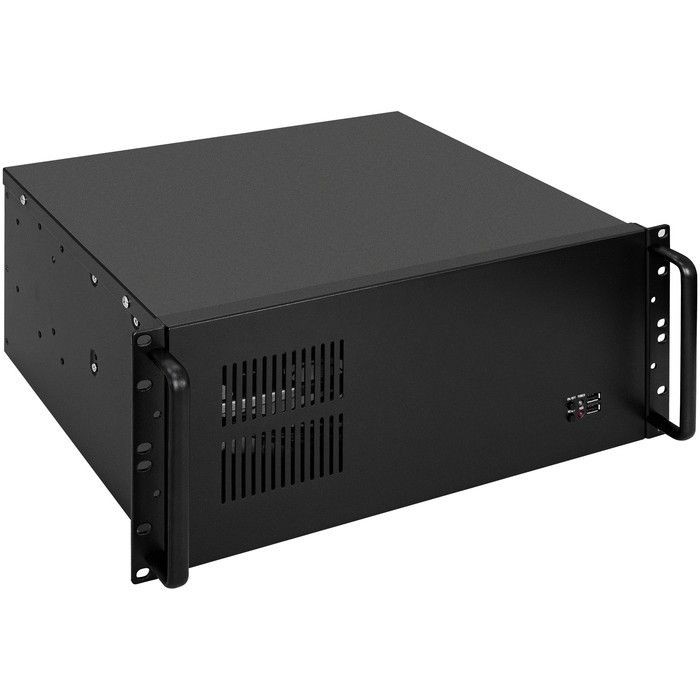 Exegate EX293676RUS Серверный корпус ExeGate Pro 4U300-08 <RM 19", высота 4U, глубина 300, БП 900PPH-SE 80 PLUS® Bronze, USB>