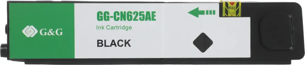Картридж струйный G&G GG-CN625AE черный (256мл) для HP Officejet Pro X576dw/X476dn/X551dw/X451dw