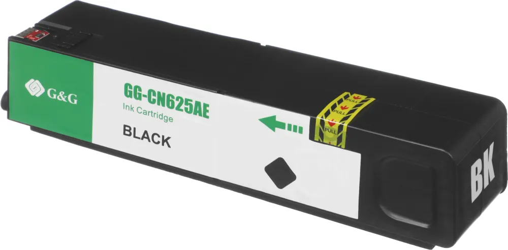 Картридж струйный G&G GG-CN625AE черный (256мл) для HP Officejet Pro X576dw/X476dn/X551dw/X451dw