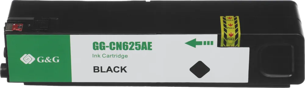 Картридж струйный G&G GG-CN625AE черный (256мл) для HP Officejet Pro X576dw/X476dn/X551dw/X451dw