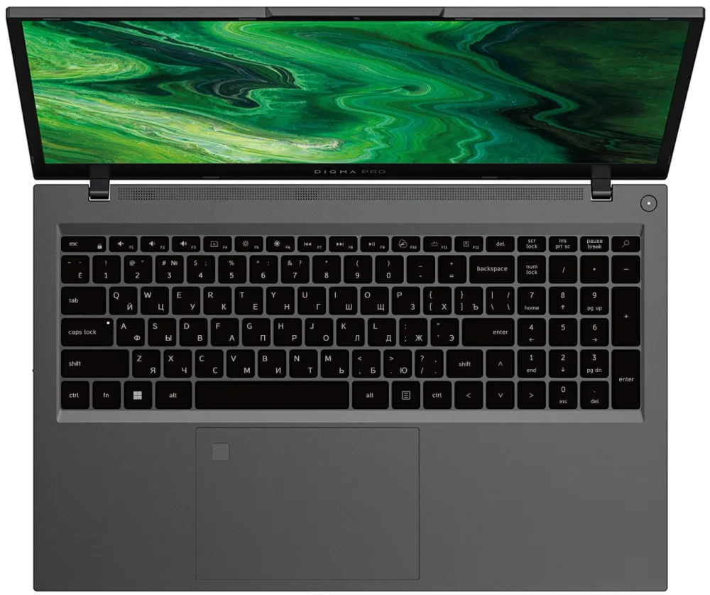 Ноутбук Digma Pro Fortis M Core i5 1235U 16Gb SSD512Gb Intel Iris Xe graphics 17.3" IPS FHD (1920x1080) Windows 11 Pro grey WiFi BT Cam 5500mAh (DN17P5-ADXW01)