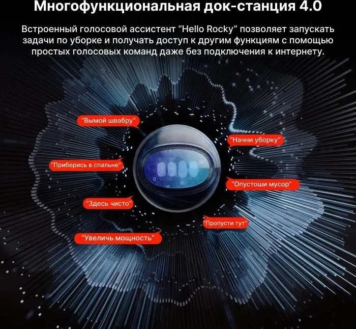 Пылесос-робот Roborock Saros 10R 66Вт черный