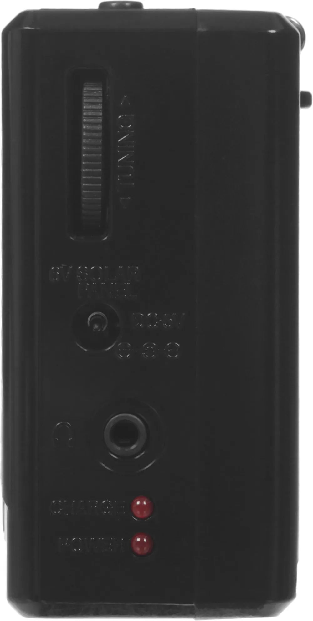 Радиоприемник портативный Hyundai H-PSR140 черный USB microSD
