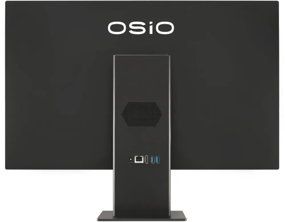 Моноблок Osio BaseLine B240i-018b 23.8" Full HD i5 1235U (1.3) 16Gb SSD512Gb Iris Xe без ОС GbitEth WiFi BT 84W Cam черный 1920x1080 (RUS)