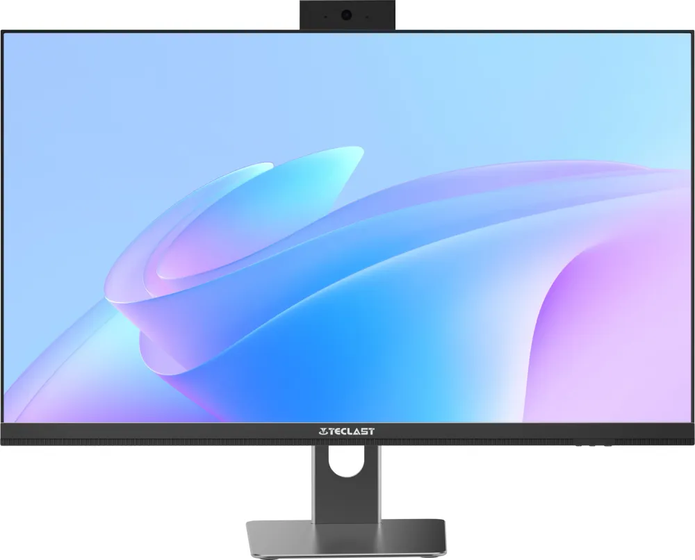 Моноблок Teclast T27 Air 27" 2K i5 14450HX (4.8) 16Gb SSD512Gb Iris Xe Windows 11 Pro GbitEth WiFi BT 120W клавиатура мышь белый 1920x1080