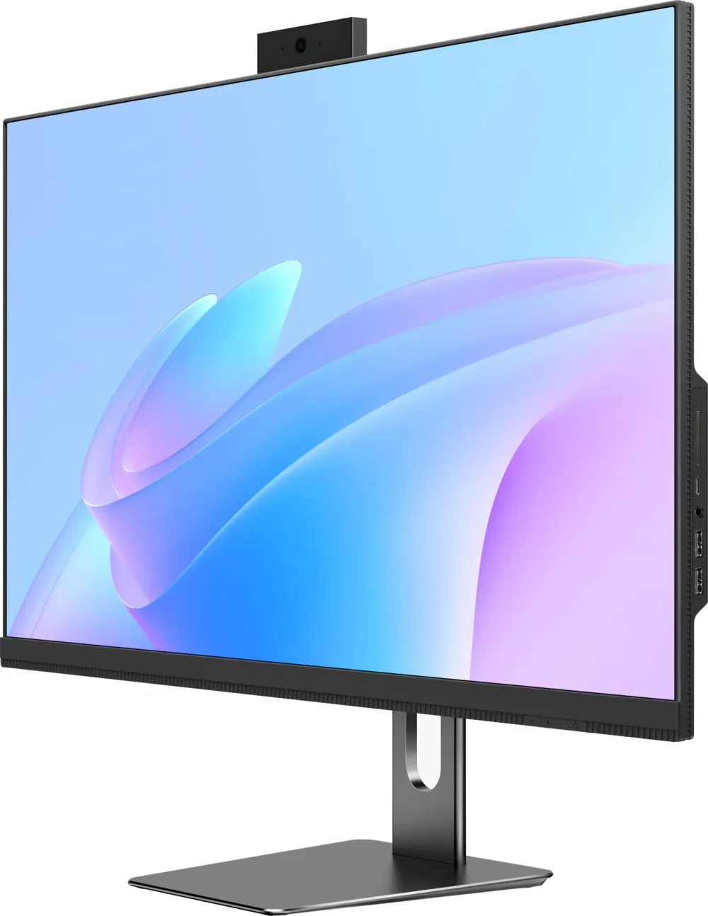 Моноблок Teclast T27 Air 27" 2K i5 14450HX (4.8) 16Gb SSD512Gb Iris Xe Windows 11 Pro GbitEth WiFi BT 120W клавиатура мышь белый 1920x1080