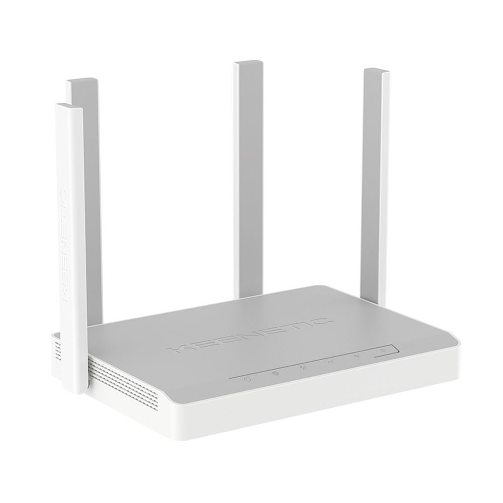 Маршрутизатор KEENETIC Keenetic Hero 4G+ (KN-2311) Гигабитный интернет-центр с модемом 4G+, Mesh Wi-Fi 6 AX1800, 4-портовым Smart-коммутатором и многофункциональным портом USB 3.0