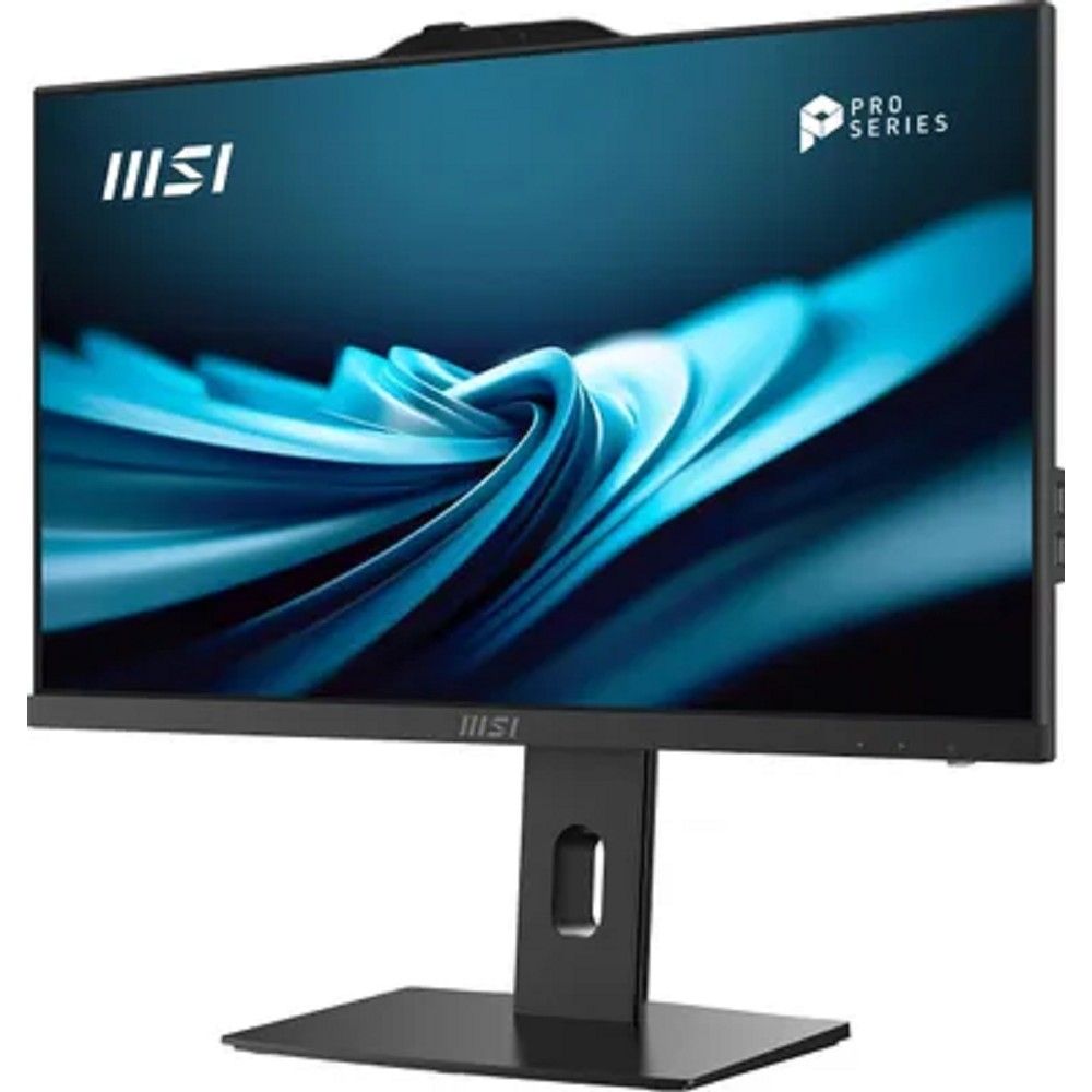 Моноблок MSI Pro AP242P 14M-688RU 23.8" Full HD i7 14700 (2.1) 16Gb SSD512Gb UHDG 770 Windows 11 Pro GbitEth WiFi BT 120W клавиатура мышь Cam черный 1920x1080