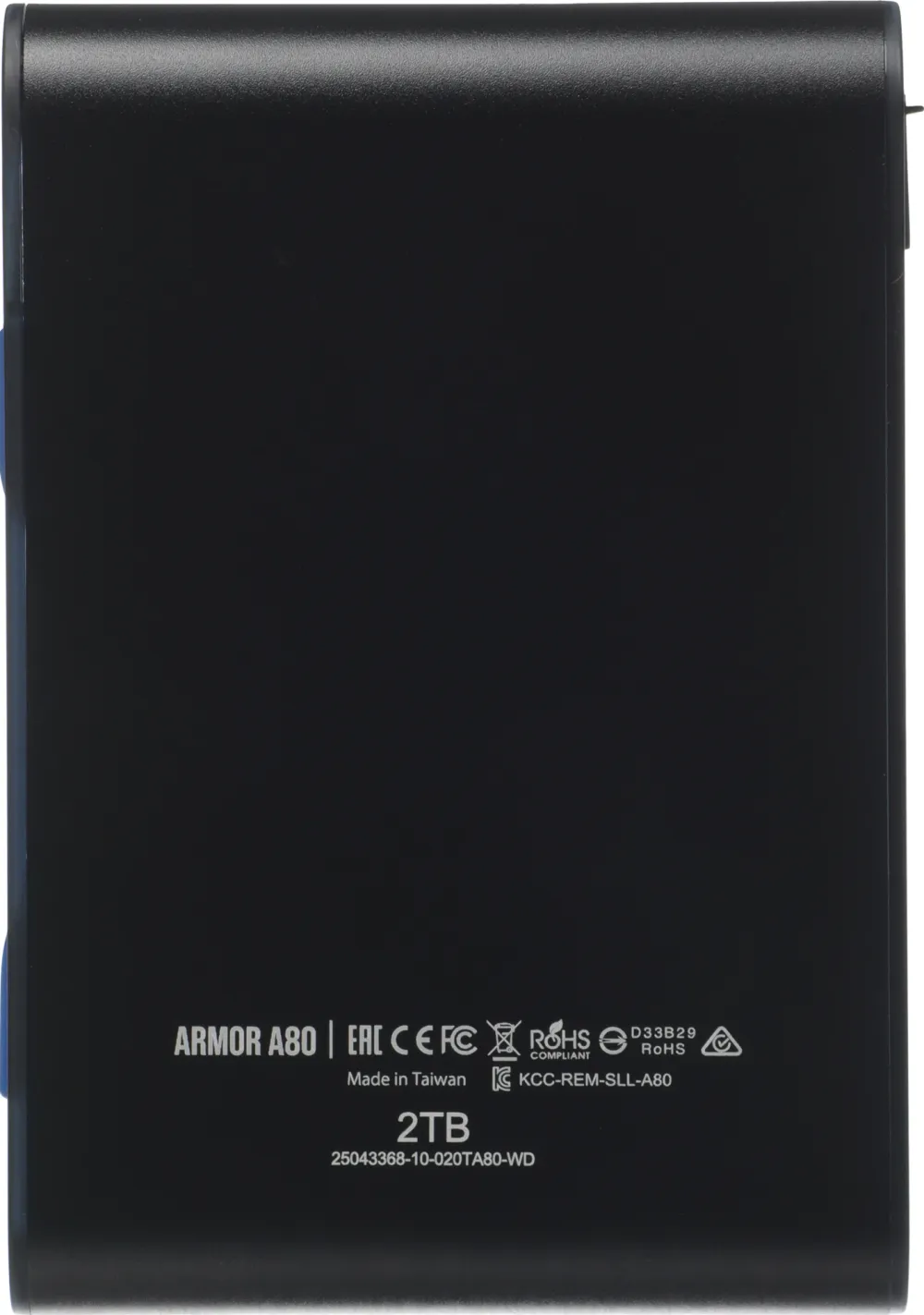 Жесткий диск Silicon Power USB3.0 2TB SP020TBPHDA80S3K A80 Armor 2.5" черный