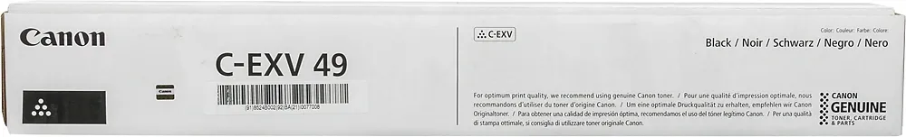Картридж лазерный Canon C-EXV49BK 8524B002 черный (36000стр.) для Canon iR-ADV C33xx
