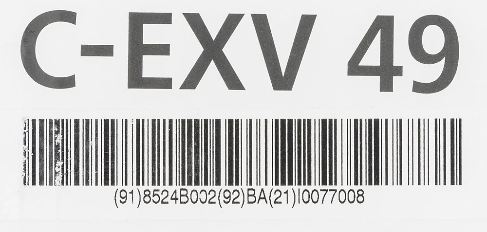 Картридж лазерный Canon C-EXV49BK 8524B002 черный (36000стр.) для Canon iR-ADV C33xx
