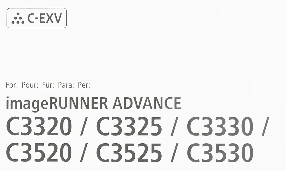 Картридж лазерный Canon C-EXV49BK 8524B002 черный (36000стр.) для Canon iR-ADV C33xx