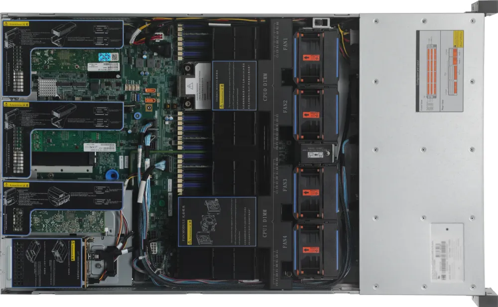 Сервер IRU Rock G2212P 2x6348 2x64Gb 2x480Gb 2.5" SSD SATA 9460-8i AST2500 2P 1G + 2P 25G SFP28 2x1300W w/o OS (2159496)