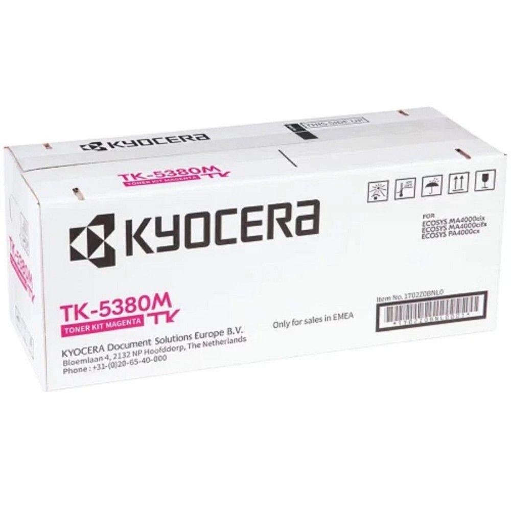 Картридж лазерный Kyocera TK-5380M 1T02Z0BNL0 пурпурный (10000стр.) для Kyocera PA4000cx/MA4000cix/MA4000cifx