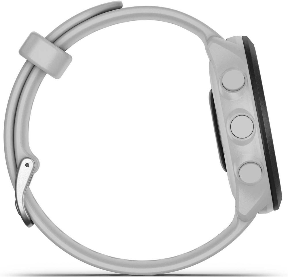 Смарт-часы Garmin Forerunner 55 42мм 1.04" LCD корп.белый рем.белый разм.брасл.:127-220мм (010-02562-11)