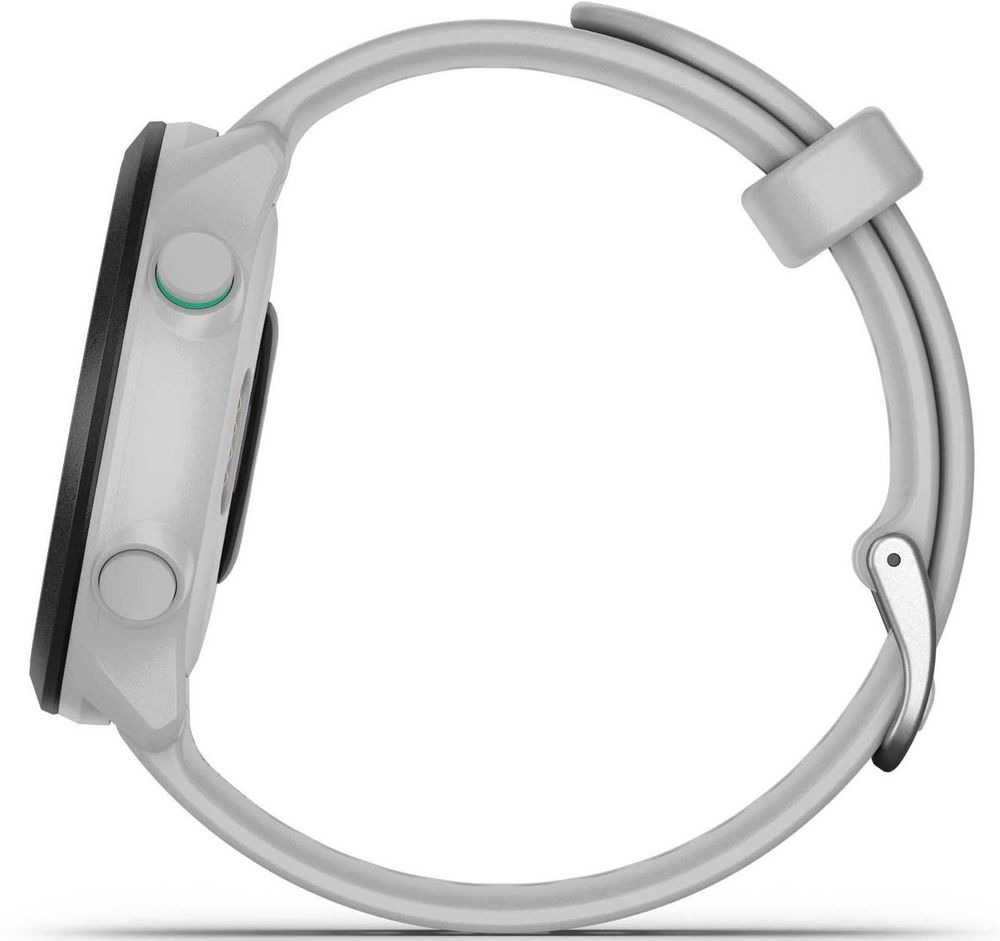 Смарт-часы Garmin Forerunner 55 42мм 1.04" LCD корп.белый рем.белый разм.брасл.:127-220мм (010-02562-11)