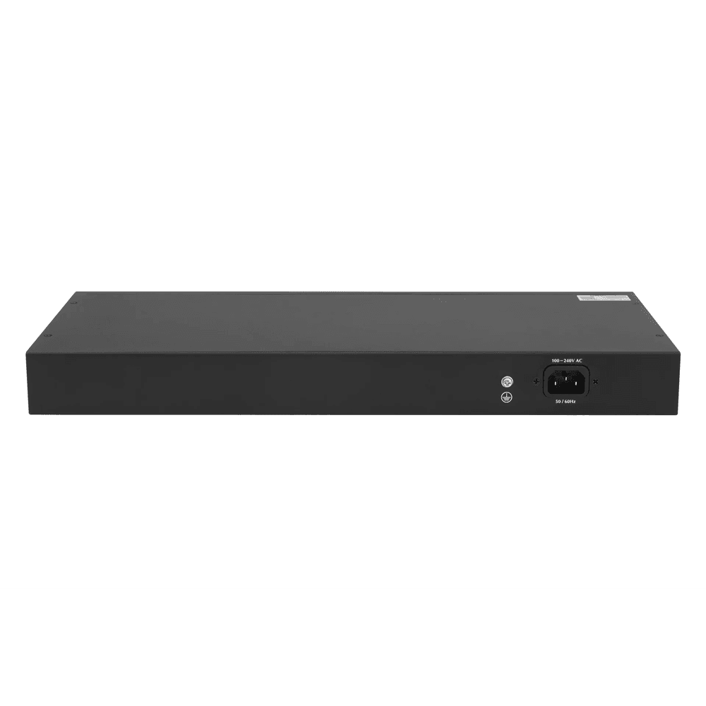 SNR SNR-S5110G-24TX-POE Управляемый PoE коммутатор уровня 2+, 24 порта 10/100/1000Base-T, 4 порта 1/10G SFP+, бюджет PoE 250 Вт, встроенный БП ~220V AC