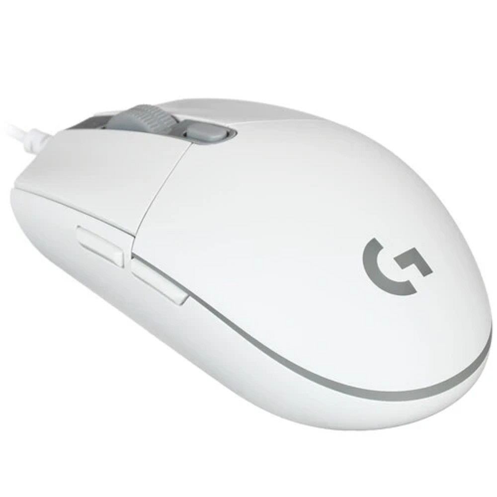 Мышь Logitech G102 LightSync белый оптическая 8000dpi USB 6but (910-005824)