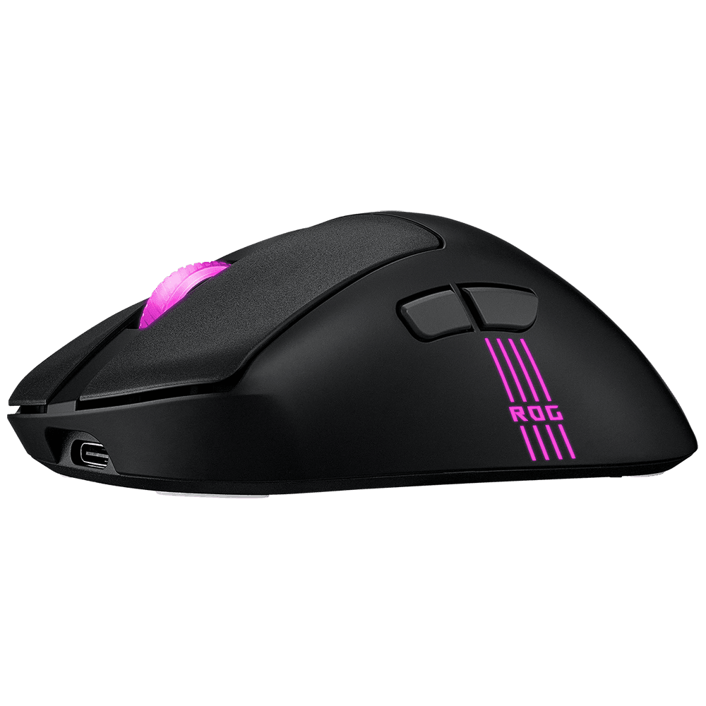 Мышь ASUS P722 ROG KERIS II ORIGIN/BLK 65g 42,000DPI Bluetooth 5.1 2.4GHz 7buttons