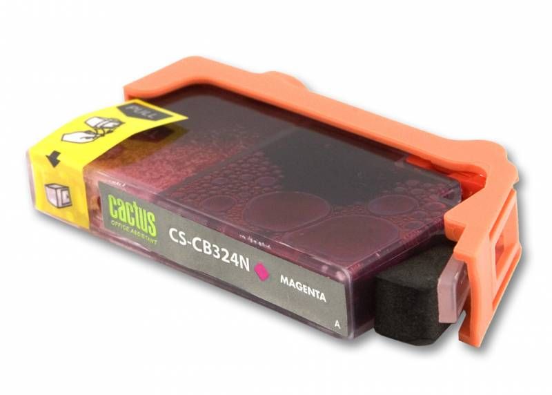 Картридж струйный Cactus CS-CB324N(CS-CB324) №178XL пурпурный (14.6мл) для HP PS B8553/C5383/C6383 с чипом
