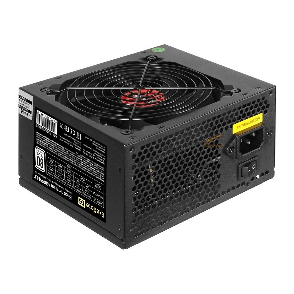 Блок питания Exegate 450W ExeGate 80 PLUS® 450PPH-LT