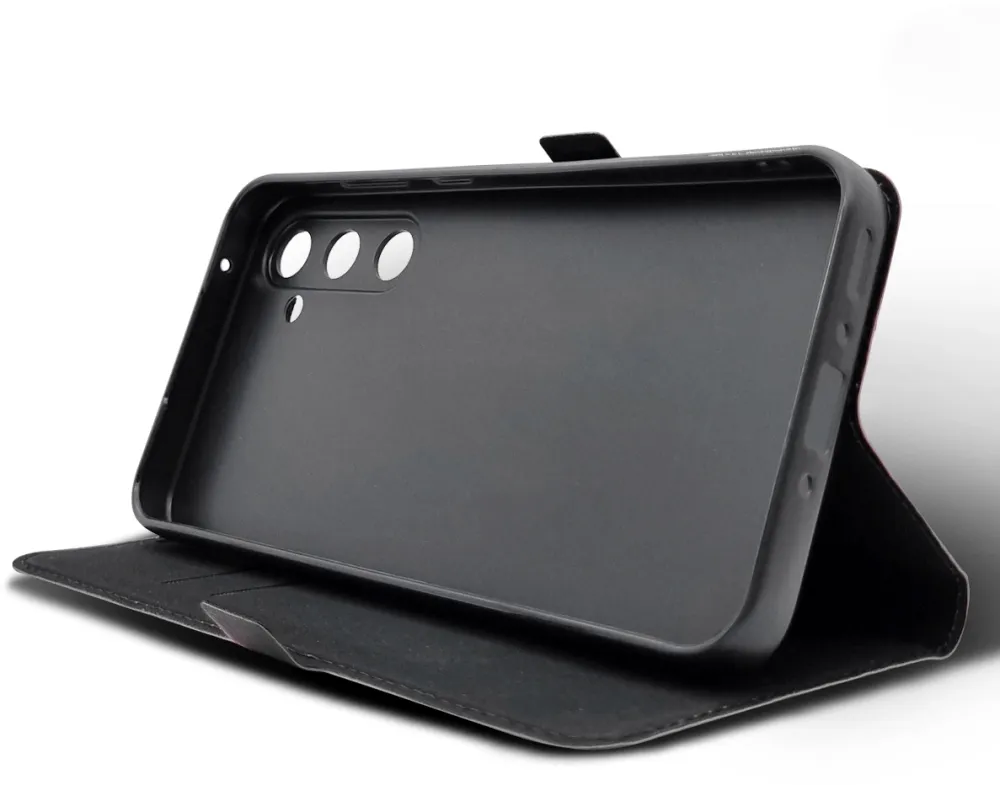 Чехол (флип-кейс) BoraSCO для Samsung Galaxy A55 Book Case черный (72874)