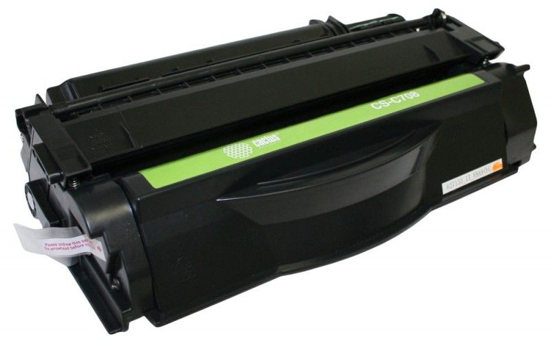 Картридж лазерный Cactus CS-C708 708H черный (2500стр.) для Canon LBP-3300/3360 с чипом