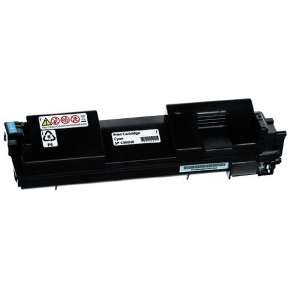 Картридж лазерный Ricoh SP C360HE 408185 голубой (6000стр.) для Ricoh SP C360DNw/C360SNw/C360SFNw/C361SFNw