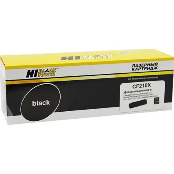 Hi-Black CF210X  Картридж для HP LJ Pro 200 M251/MFPM276, №131X, BK