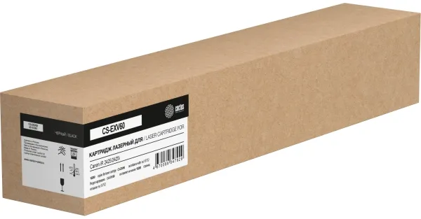 Картридж лазерный Cactus CS-EXV60 4311C001 черный (10200стр.) для Canon iR 2425/2425i с чипом