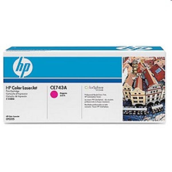 Картридж лазерный HP 307A CE743A пурпурный бар.в компл. (7300стр.) для HP CLJ CP5225