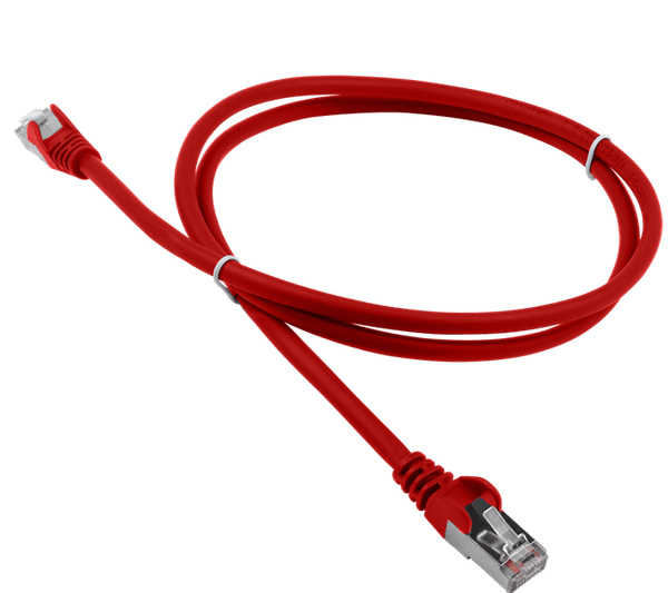 Патч-корд Патч-корд LANMASTER LSZH FTP кат.5e, 10 м, красный
