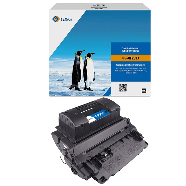 Картридж Cartridge G&G 827A для HP CLJ flow M880 с чипом 29 500 стр. черный аналог CF300A  гарантия 36 мес.